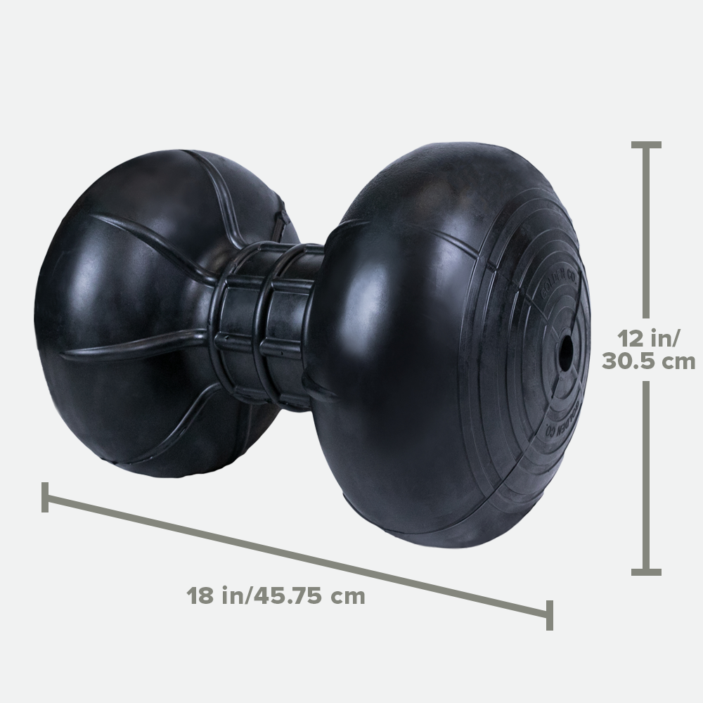 Solid Roller with dimensions of 18" x 12" x 12"